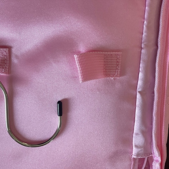 POPPIN10 -  Pink Cosmetic Bag Hanging Toiletry Makeup Bag - Picture 9 of 11